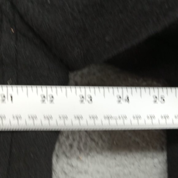 Club Monaco Coat Womens Medium Black Heavyweight Hooded Wool Zip Up Winter - Picture 7 of 9